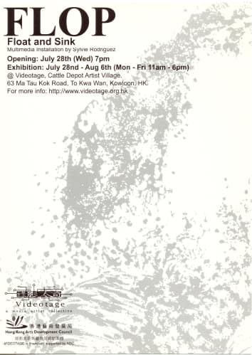 FLOP Float and Sink – Postcard 明信片