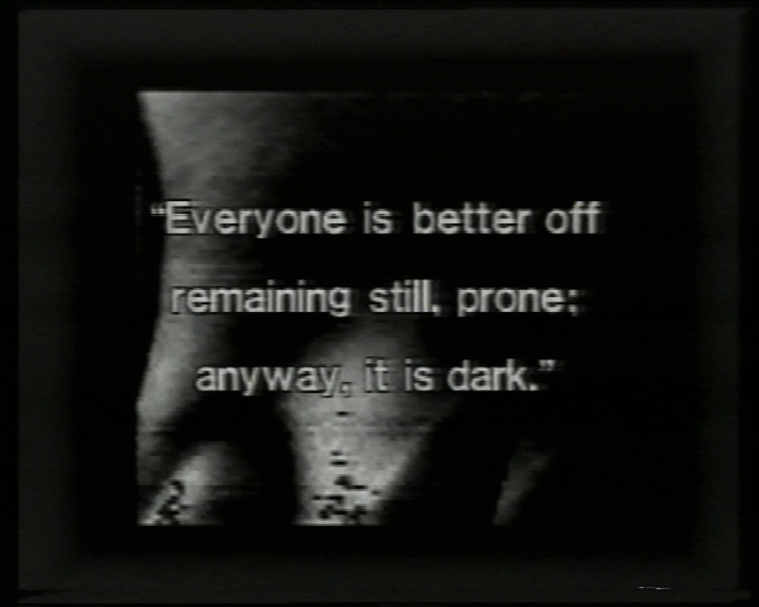 Video Letter 1-3 錄像書簡 1-3