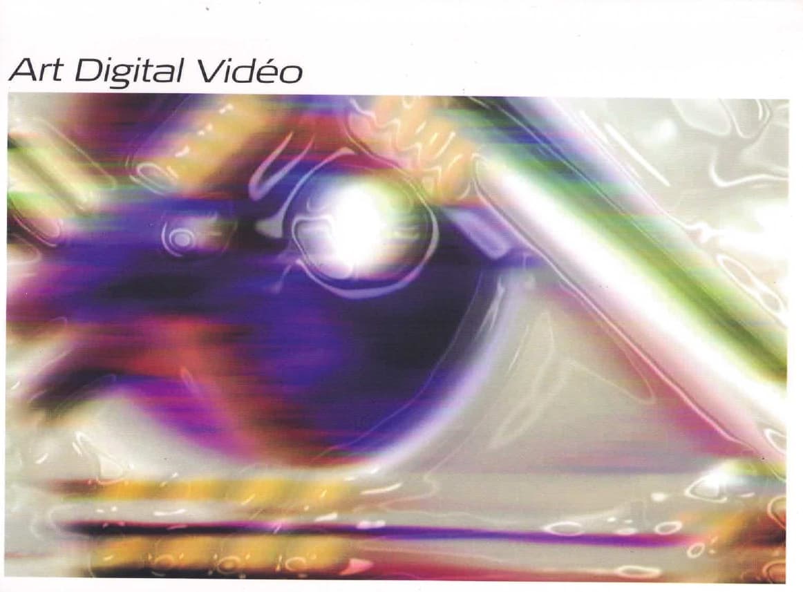 Art Digital Video: An exhibition curated bu Laurence Dreyfus – Brochure 藝術數碼錄像展覽 – 小冊子