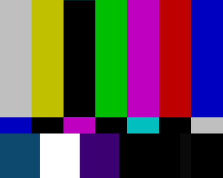 Color Bar Test Pattern 色版幻想