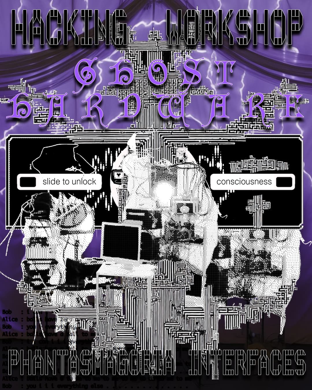 Ghost Hardware Phantasmagoria Interfaces: A Hacking Workshop with Cyanne van den Houten 魅影劇場之幽靈硬件：Cyanne van den Houten 黑客工作坊