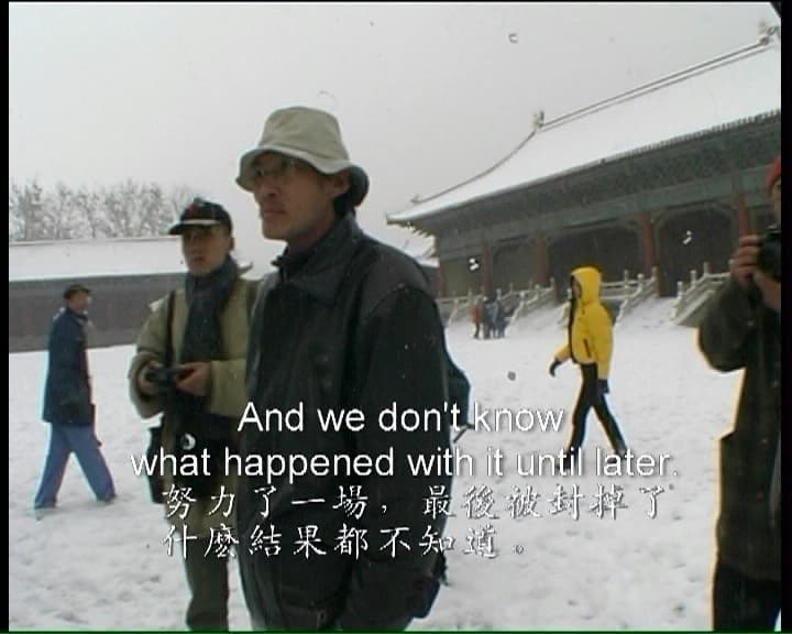 Diary Snow 21 Nov 1998 日記:1998年11月21日,雪